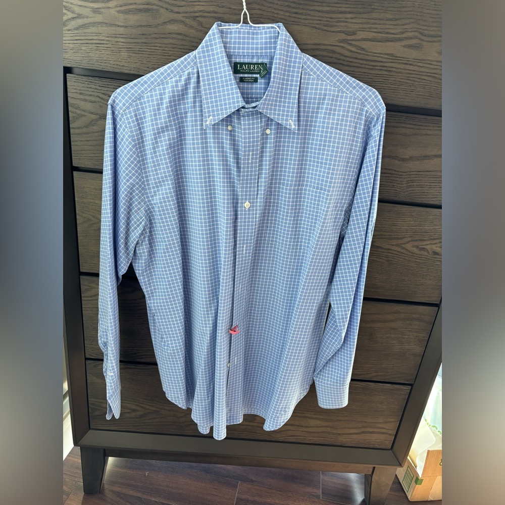 Ralph Lauren Blue Button Down